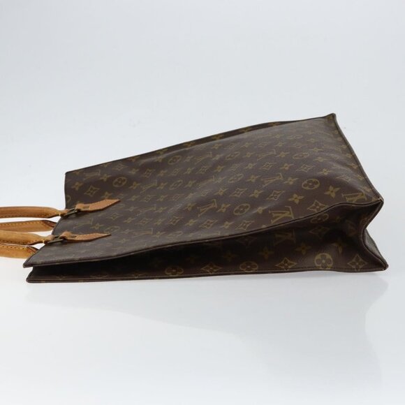 LOUIS VUITTON Monogram Sac Plat Hand Bag - Picture 5 of 16